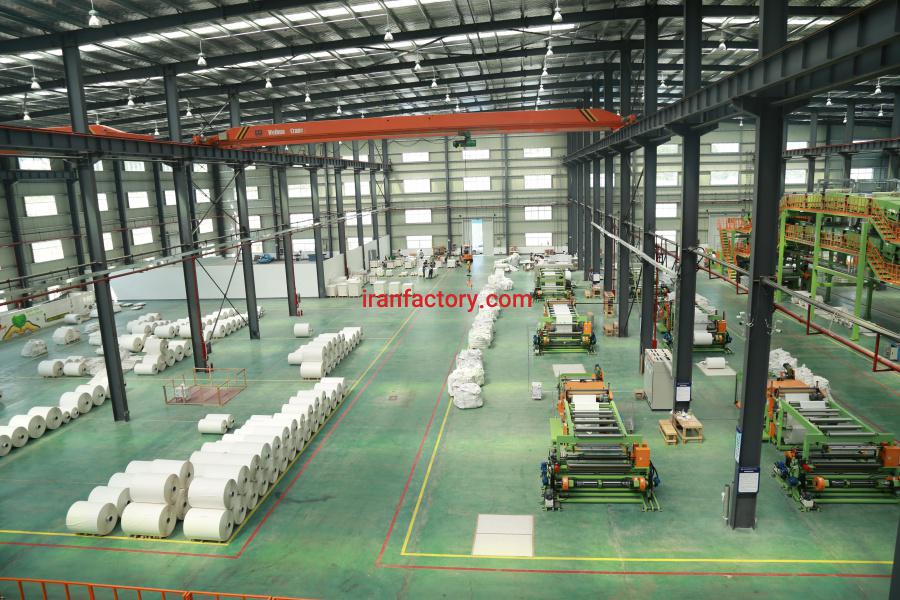 ماشین آلات خطوط تولید کاغذ سنگی1