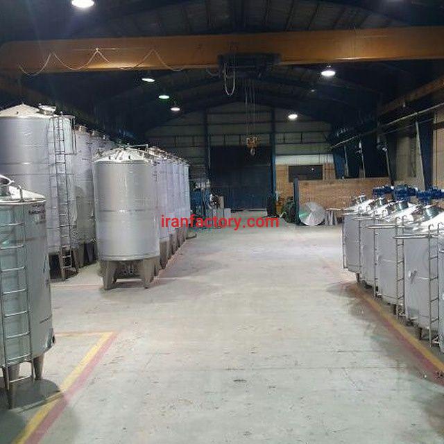 فروش مخازن استیل0