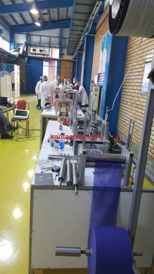 فروش دستگاه ماسک نیمه اتومات با کش زن اتومات0