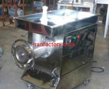 تولید دستگاه چرخ گوشت گیربکسی صنعتی شرکت استیل پخت در تهران0