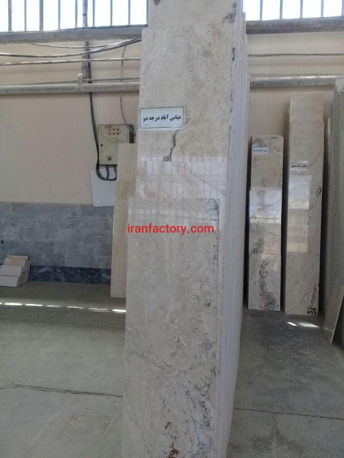 تراورتن عباس‌ آباد درجه ۲ سنگبری نقشینه0