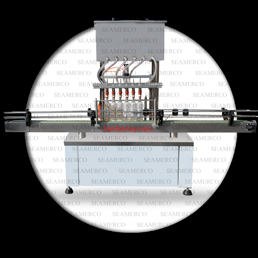 دستگاه پرکن شش نازله خطی0