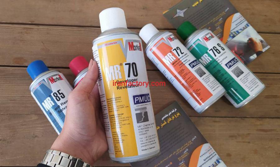 اسپری تست بازرسی جوش ام ار شیمی MR CHEMIE1