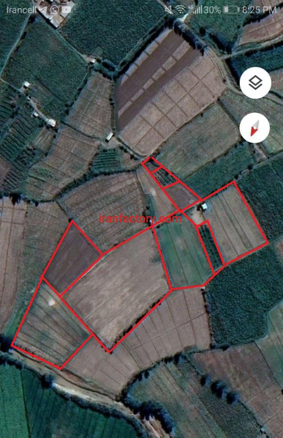 زمین زراعی و باغی 4/4 هکتار در شهرستان خوی2