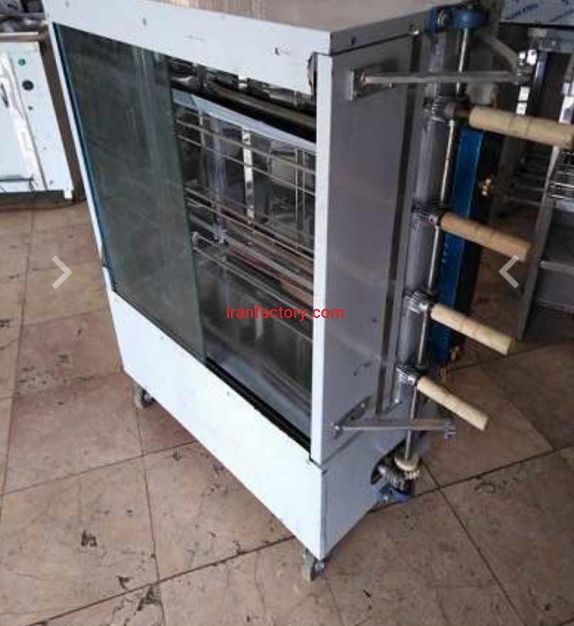 تولید دستگاه جوجه گردان چهار سیخ شرکت استیل پخت در تهران0