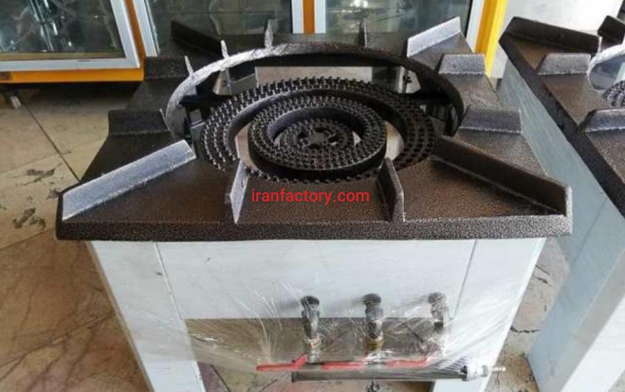 تولید اجاق پلوپز استیل سه شعله شرکت استیل پخت در تهران0