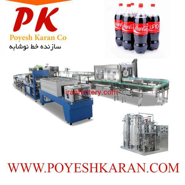 خط تولید و بسته بندی نوشابه0