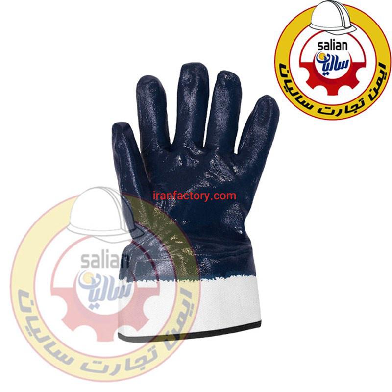دستکش کف نیتریل کتان0