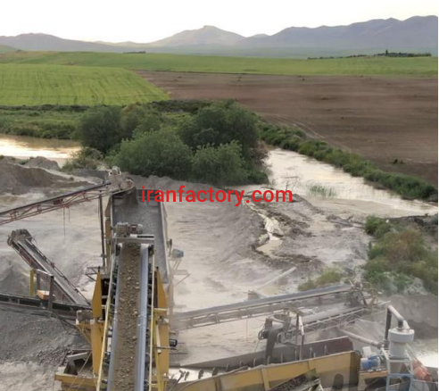 فروش نصف کارخانه شن و ماسه در نهاوند0