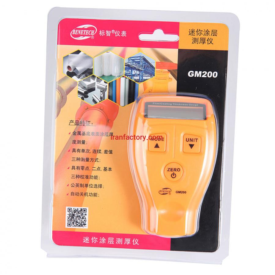 فروش ضخامت سنج رنگ روی فلزات بنتک GM200 BENETECH در تهران1