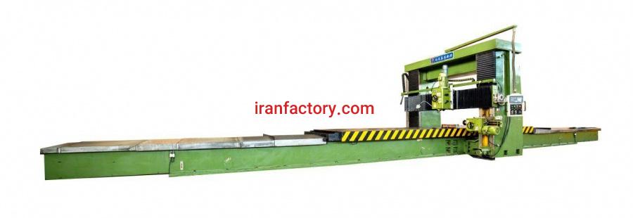 خدمات ساخت و ماشینکاری دقیق شاسی دستگاه های CNC با فرز دروازه ای1