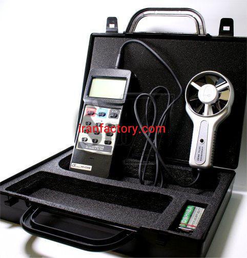 فروش سرعت سنج باد ترمومتر فلومتر لوترون AM4206M در تهران0