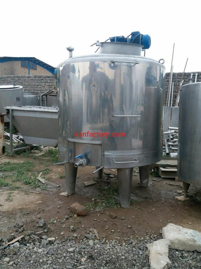 ساخت مخزن استیل کوچک0