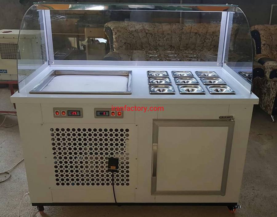 بستنی رولی آیس رولی تک و دو خانه تکنوصنعت1