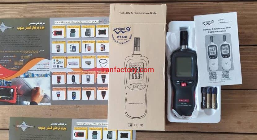 فروش رطوبت و دماسنج وینتکت WINTACT WT830