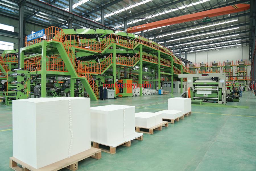 ماشین آلات خطوط تولید کاغذ سنگی5