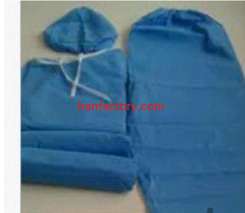ایلام تولیدی لباس یکبار مصرف بیمارستانی0