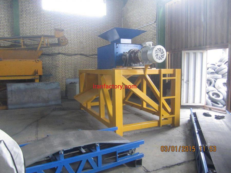 خط تولید کامل بازیافت لاستیک4