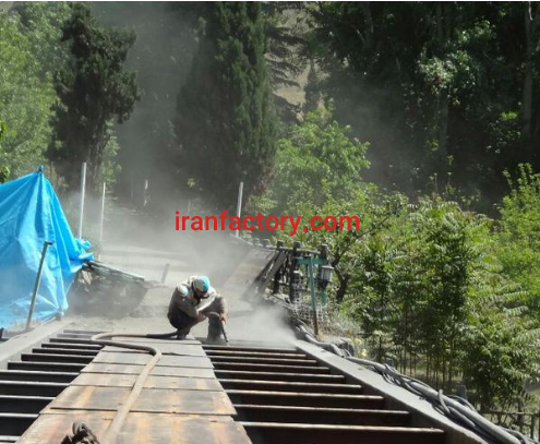 اجرای سندبلاست و رنگ آمیزی صنعتی در تهران0
