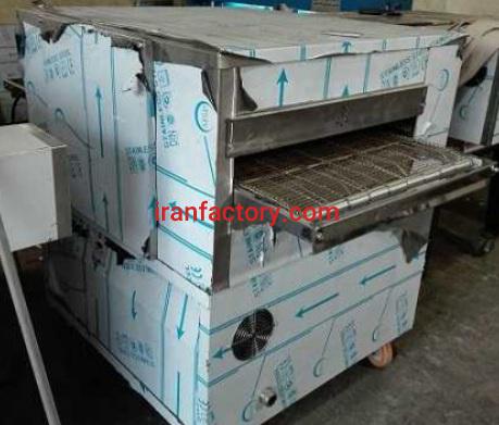 تولید دستگاه فر پیتزا ریلی ۳۰۴۰ شرکت استیل پخت در تهران0