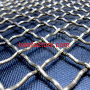 توری حصاری دور باغی رابیتس توری لوزی اکسپند متال ورق پانچ رابیتس2