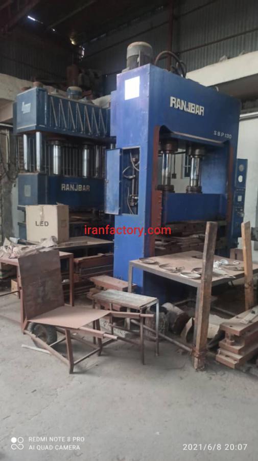 فروش 4 دستگاه پرس ساخت رنجبر ئر تناژهای مختلف0