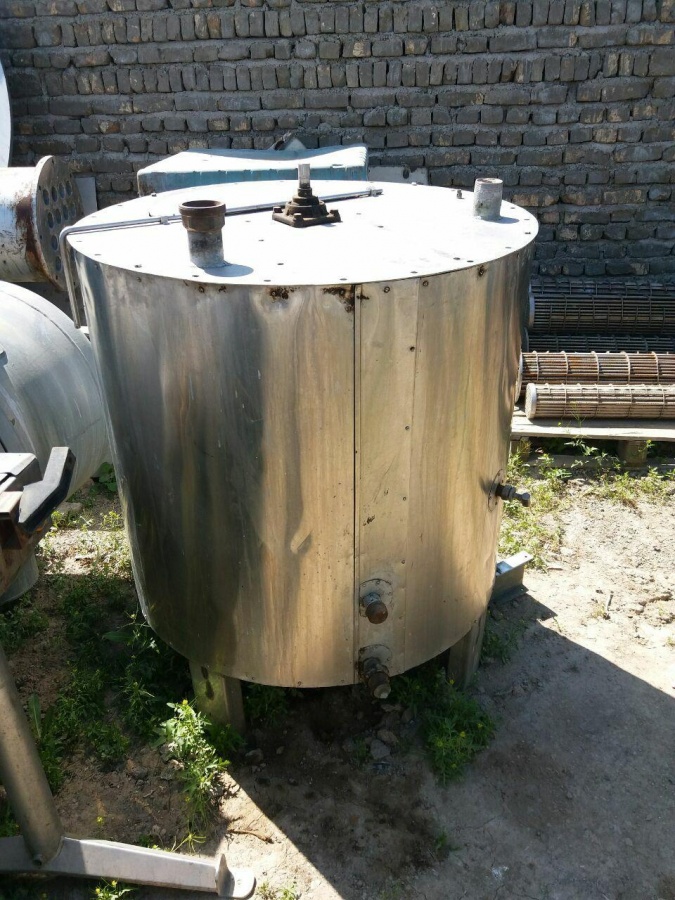 فروش مخزن استیل دوجداره0