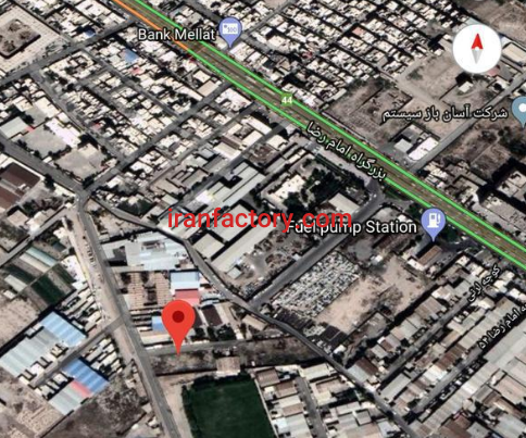 معاوضه کارخانه و فروش 10000 متر زمین کارگاهی در پاکدشت0