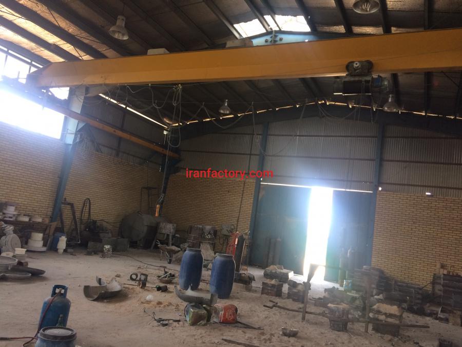 فروش کارخانه با مجوز ریخته گری در شهرک رازی2