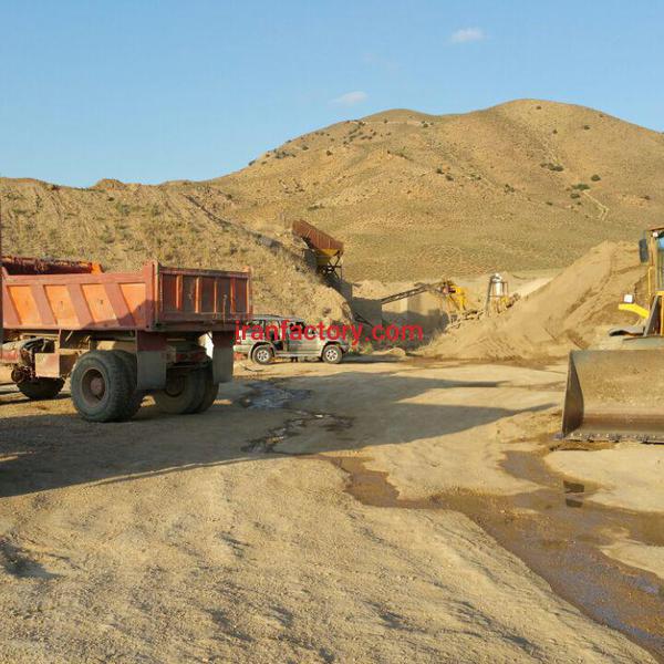 فروش قسطی معدن شن و ماسه و کارخانه سنگ شکن و دانه بندی4