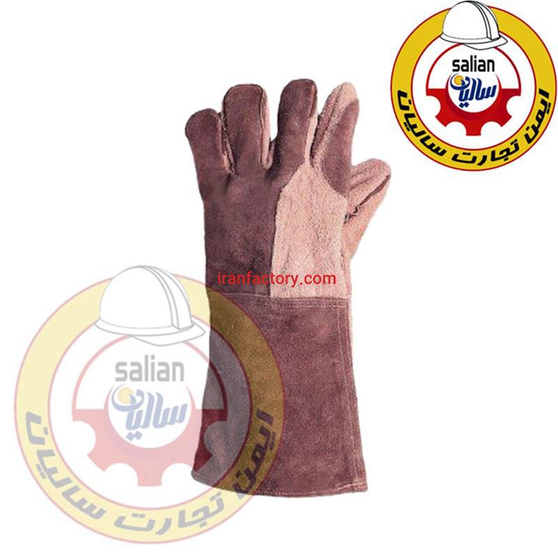 دستکش چرمی سیم دوز1