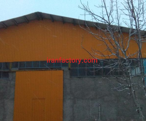 فروش 1350 متر کارخانه در شهرک صنعتی فرامان کرمانشاه0