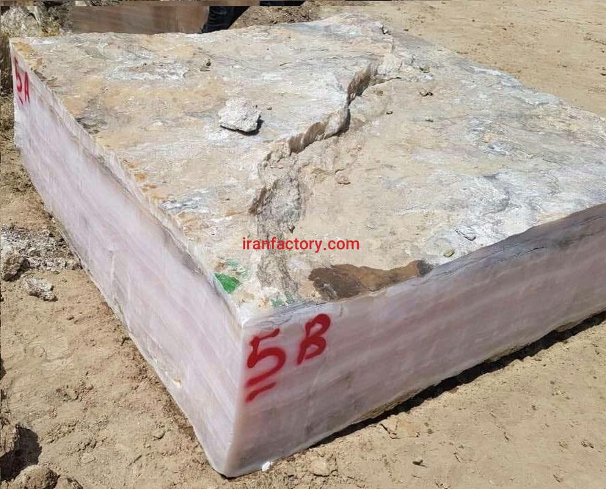 نیم کوپ سنگ مرمر صورتی صادراتی ارزان0