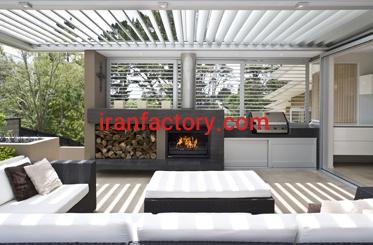 تولید و فروش انواع نماهای آلومینیومی لوور و کرتن وال0