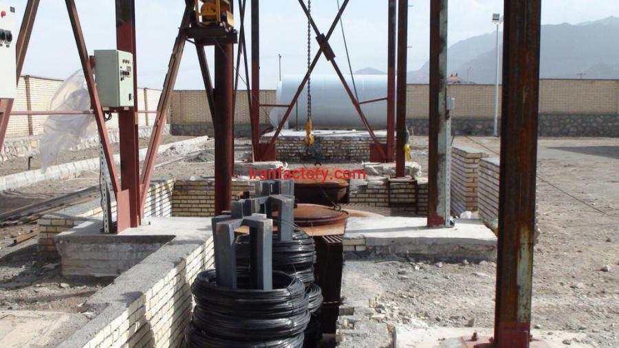 کوره آنیل مفتول و دستگاه مش باف1