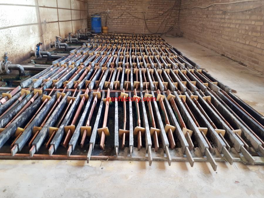 طراحی و مشاوره خط SX-EW تولید کاتد مس2