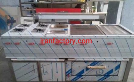 تولید دستگاه فر ساندویچ پنج کاره شرکت استیل پخت در تهران0