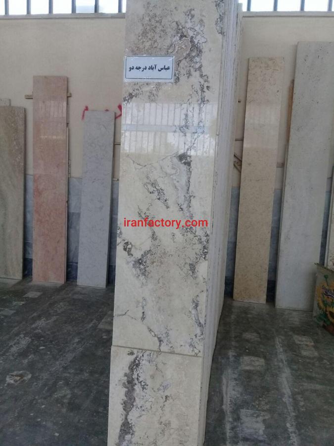 تراورتن عباس آباد درجه۲ سنگبری نقشینه0