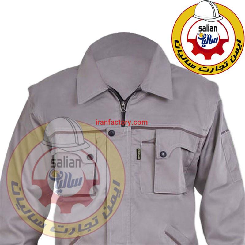لباس کار مهندسی جلیقه دار1