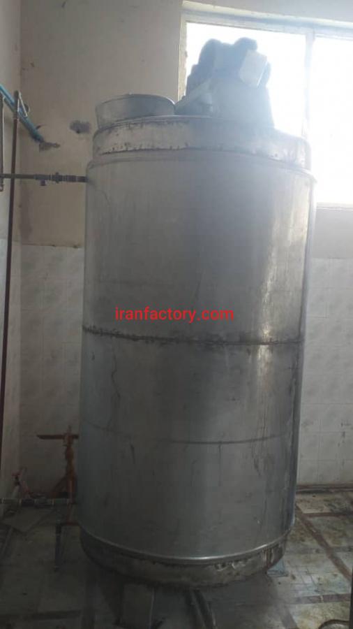 فروش مخزن دو تنی دوجداره استیل4