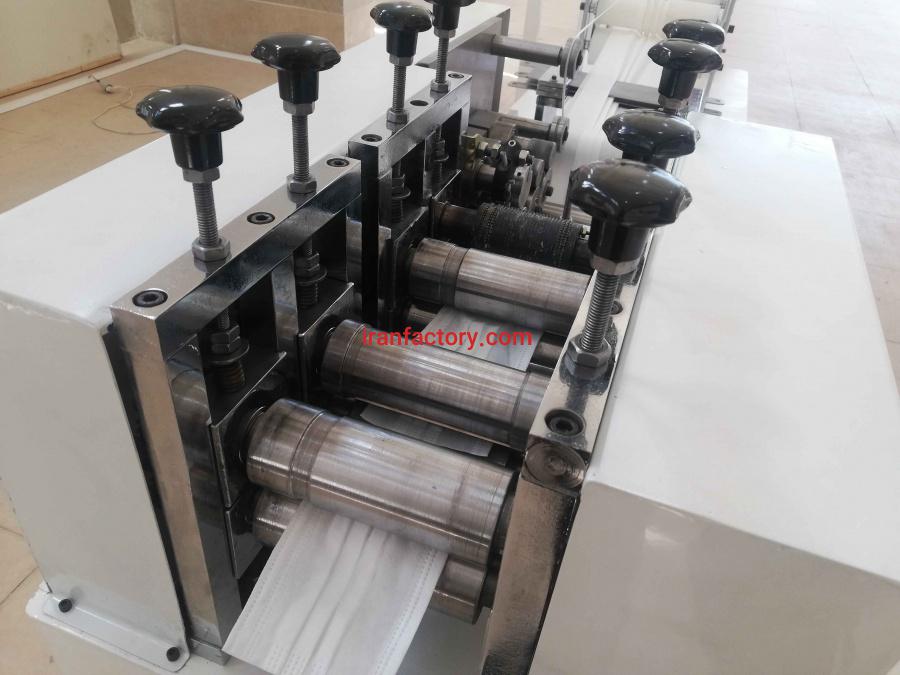 دستگاه تمام اتوماتیک بدنه زن ماسک سه لایه2