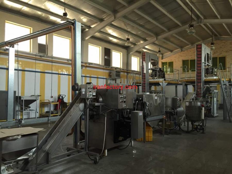 فروش کارخانه و دستگاههای اسنک شهرک صنعتی عباس آباد1