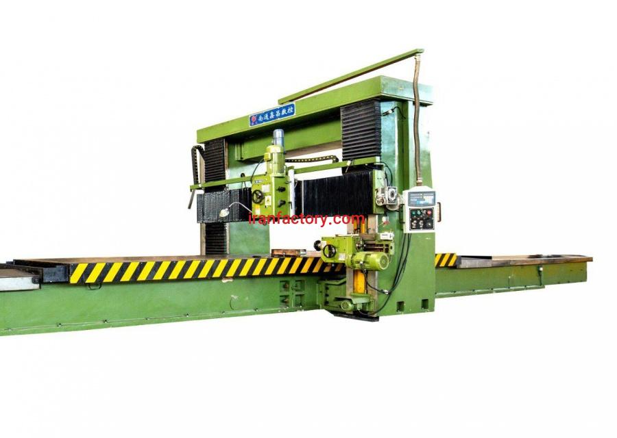 خدمات ساخت و ماشینکاری دقیق شاسی دستگاه های CNC با فرز دروازه ای0