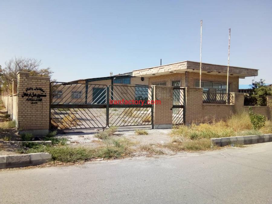 4000 متر شهرک صنعتی قزوین ( دانسفهان )0