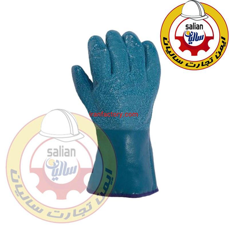 دستکش نیتریلی سمباده ای2