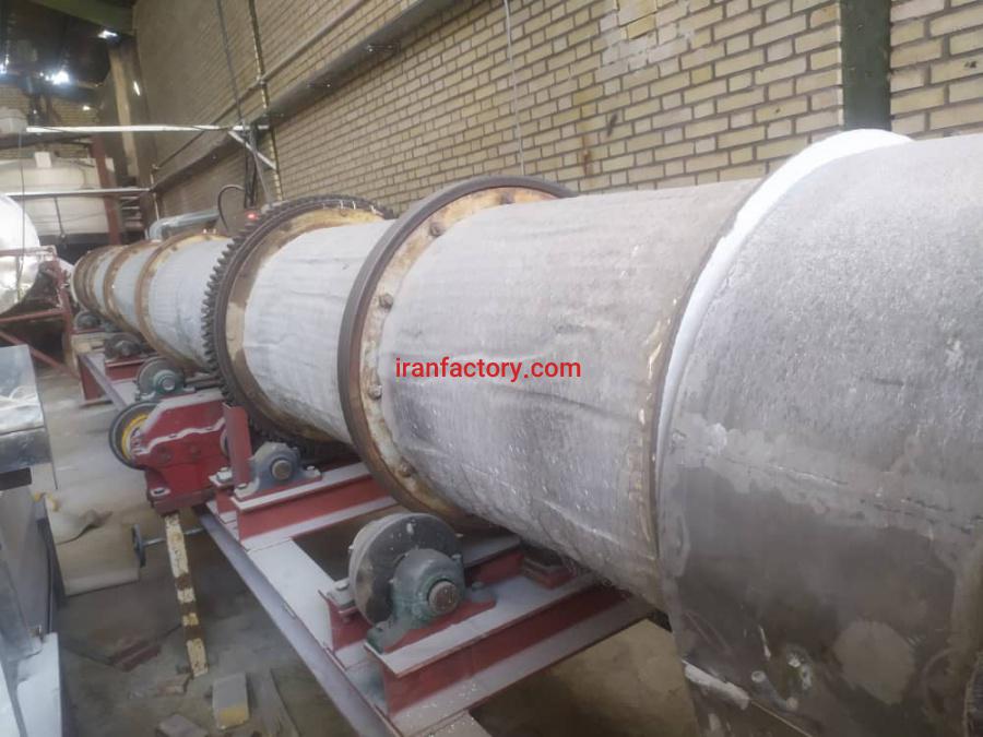 خشک کن دوار استیل ضد اسید همراه با هیتر مجزا1