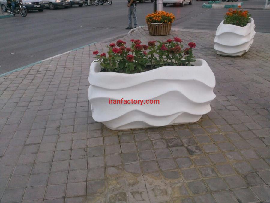تولید فلاورباکس و گلدان فایبرگلاس7