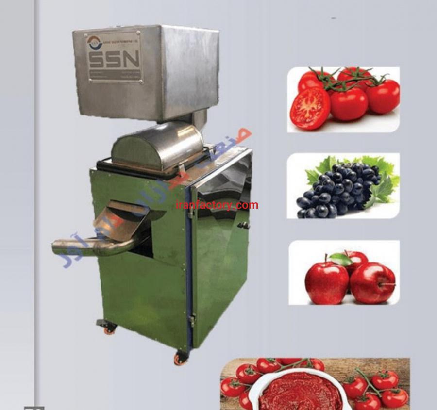 فروش دستگاه آبگیر گوجه SSN2030 شرکت صنعت سازان نام آور در کرج0