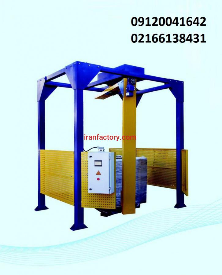 دستگاه استرچ پالت و چسب زن-تهران0