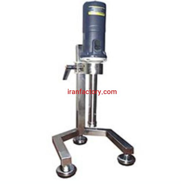 تولید دستگاه میکسر هموژنایزر آزمایشگاهی شرکت فناوران صادق اسپادانا در اصفهان0
